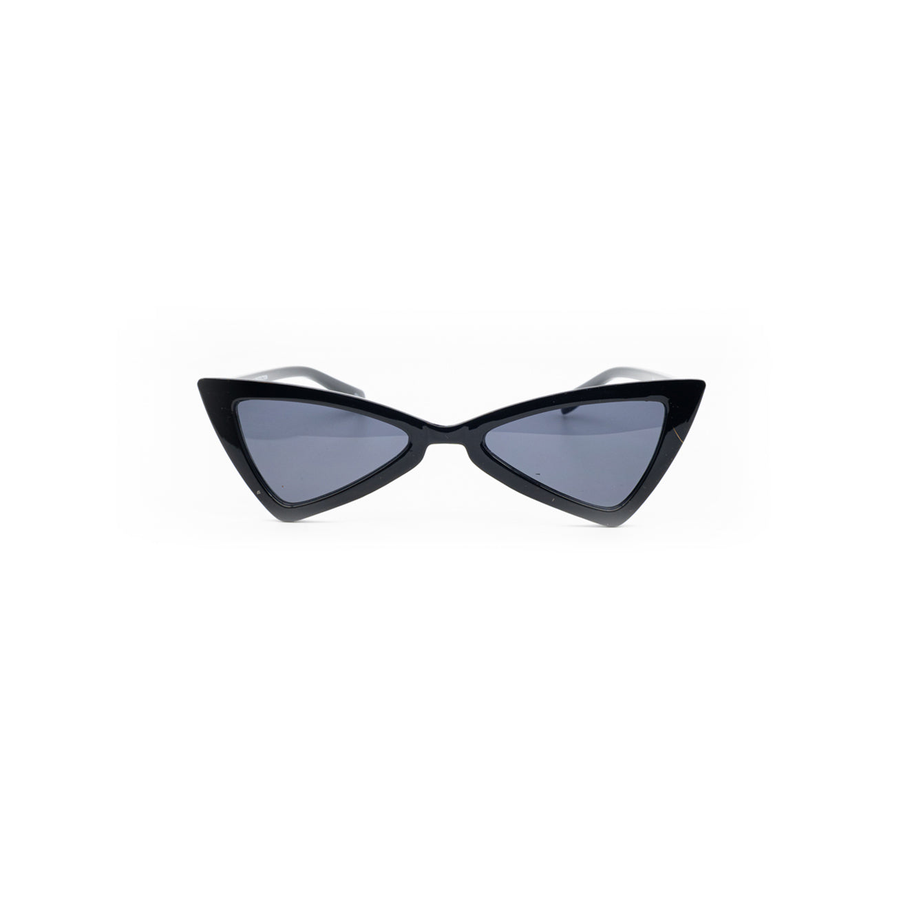 Triangular Chic Sunglasses - Black