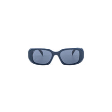 Load image into Gallery viewer, Geometric Frame Sunglasses - Dark Blue
