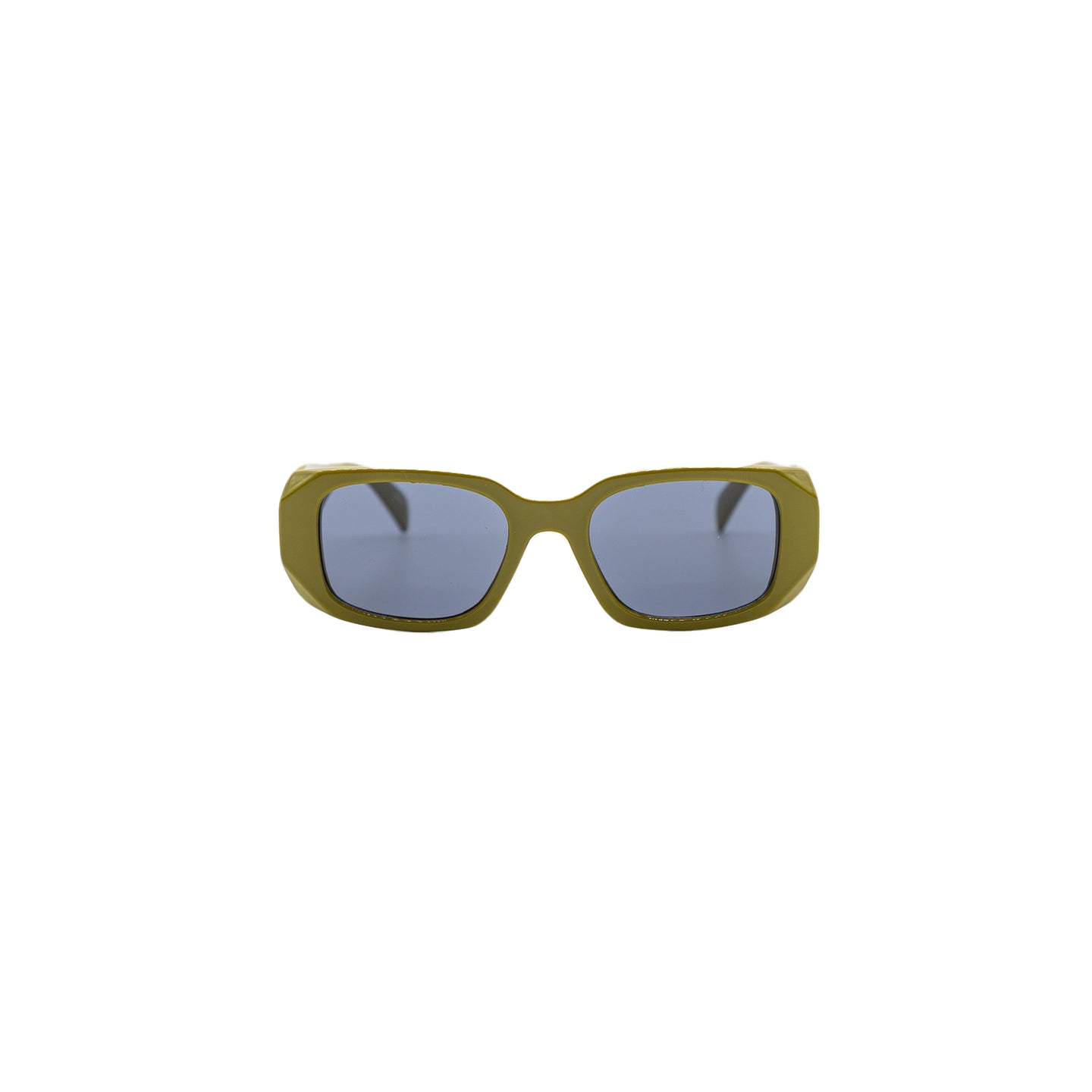 Geometric Frame Sunglasses - Green