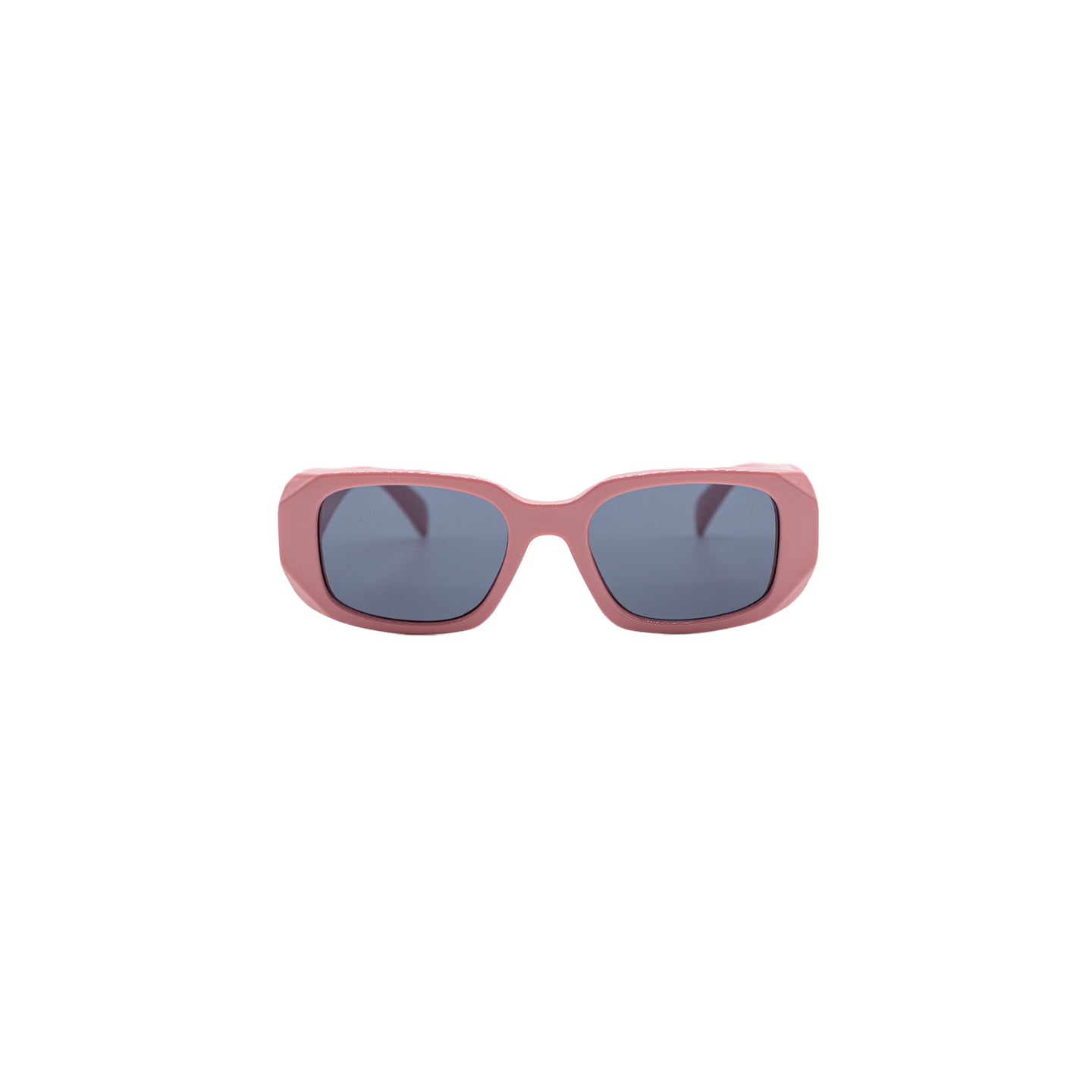 Geometric Frame Sunglasses - Pink