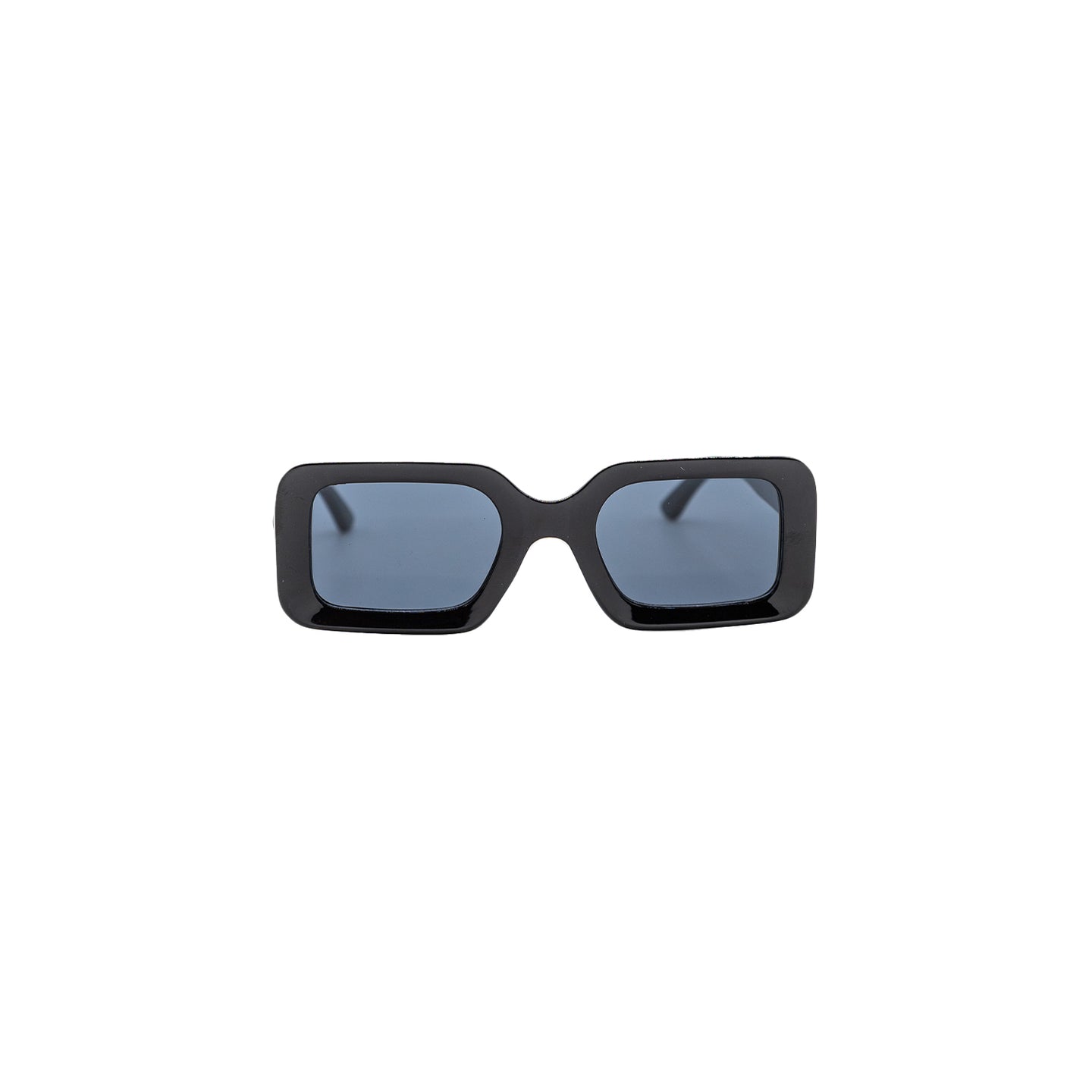 Block Frame Sunglasses - Black