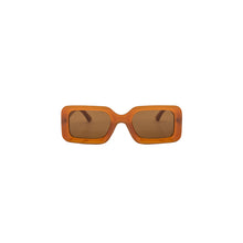 Load image into Gallery viewer, Block Frame Sunglasses - Brown
