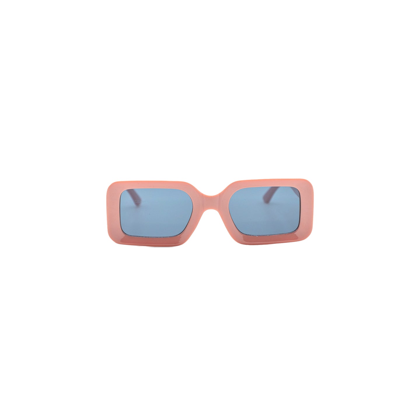 Block Frame Sunglasses - Pink