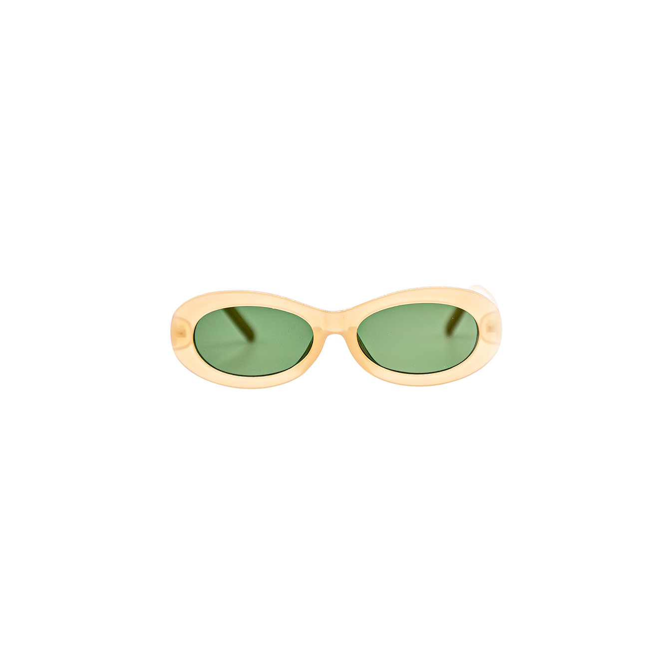 Nostalgic Oval Sunglasses - Almond