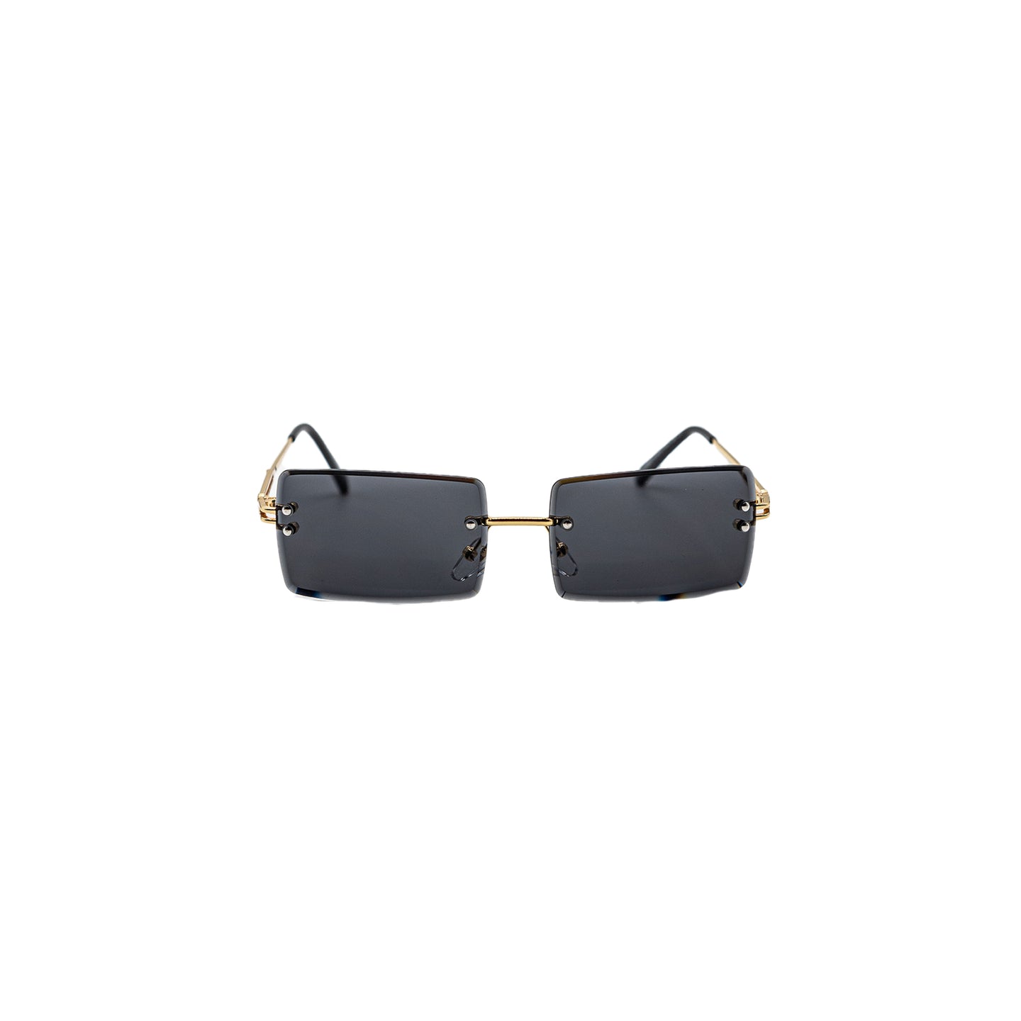 LUX Rectangle Sunglasses - Black