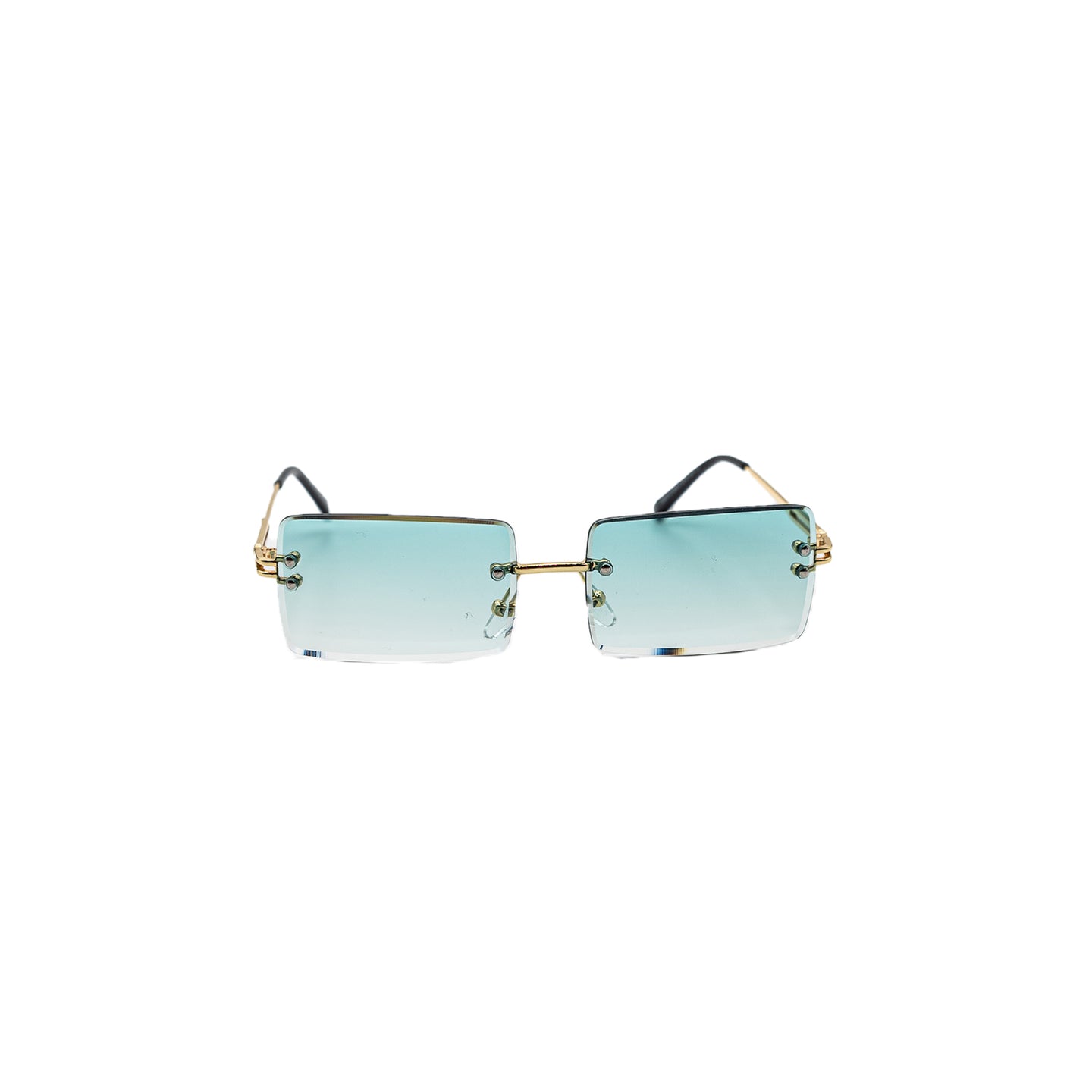 LUX Rectangle Sunglasses - Green