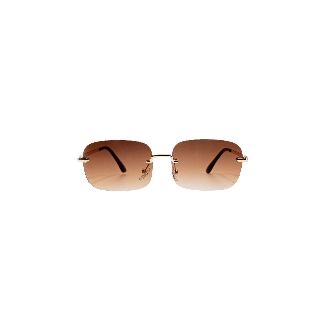 LUX Round Sunglasses - Brown