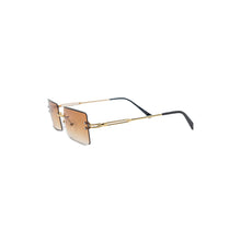 Load image into Gallery viewer, LUX Rectangle Sunglasses - Brown
