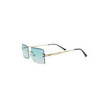 Load image into Gallery viewer, LUX Rectangle Sunglasses - Green
