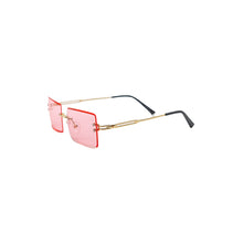 Load image into Gallery viewer, LUX Rectangle Sunglasses - Pink
