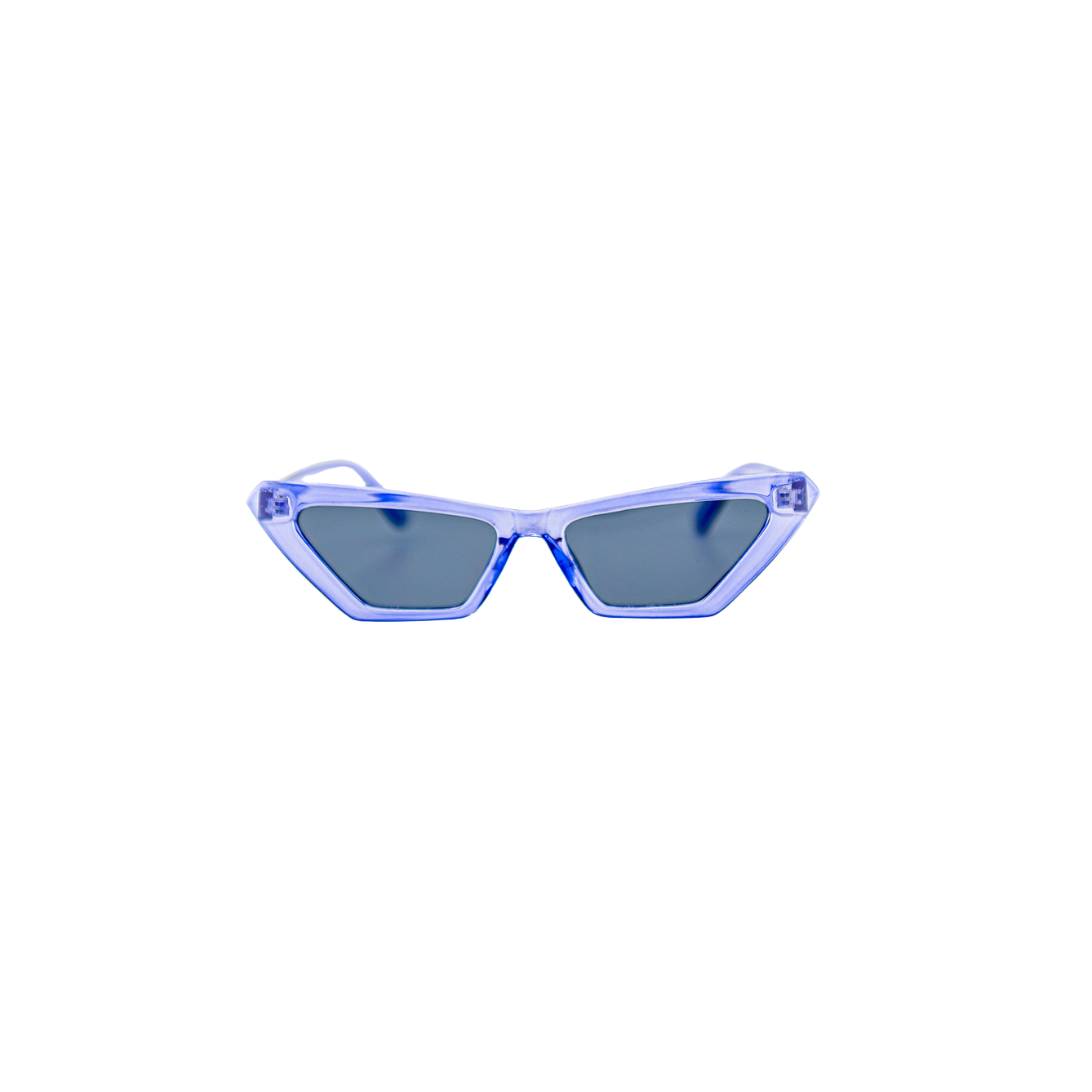 Neon Cateye Sunglasses - Purple